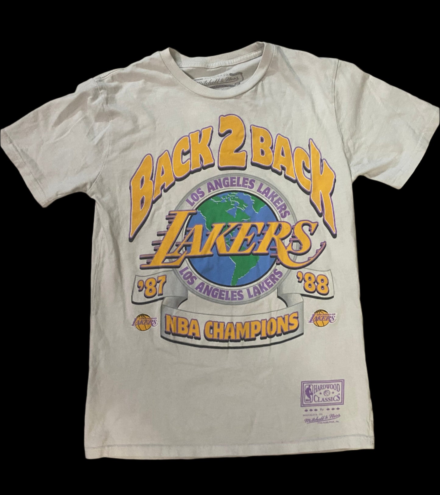 Vintage LA Lakers 87-88 back to back champions Shirt Unisex Men Women.