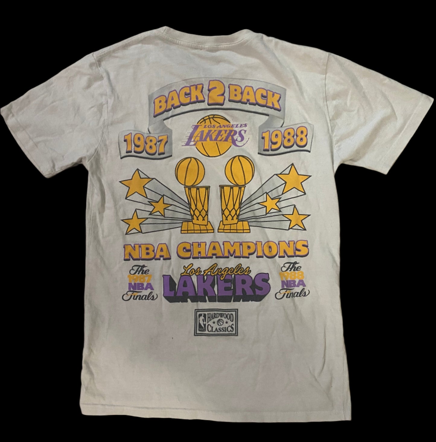 Vintage LA Lakers 87-88 back to back champions Shirt Unisex Men Women.