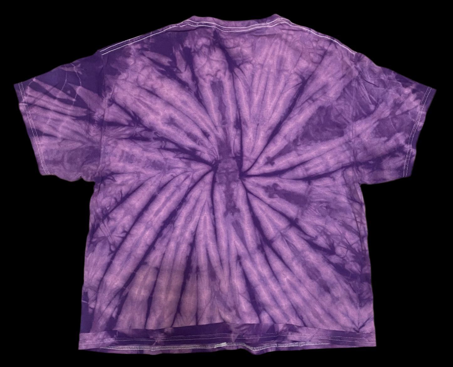 Mitchell & Ness Toronto Raptors T-Shirt Men's Large Purple Tie Dye NBA Cotton Box-T