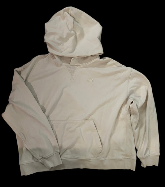 NEW BALANCE Men's Athletics French Terry Hoodie Stoneware Size Extra Larger.