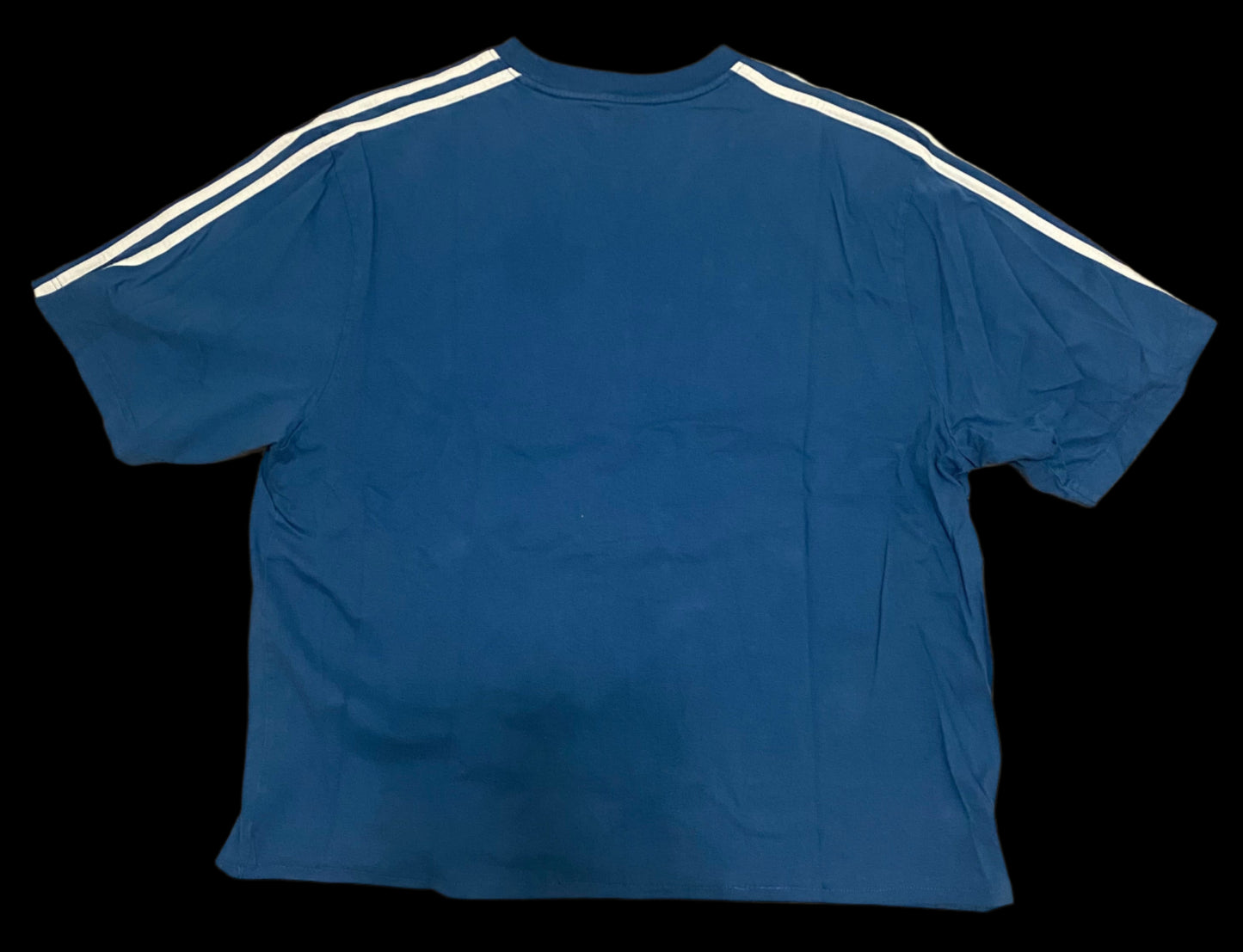 ADIDAS Men's Aero ready T-Shirt Blue and White with logo Size Large Box-T